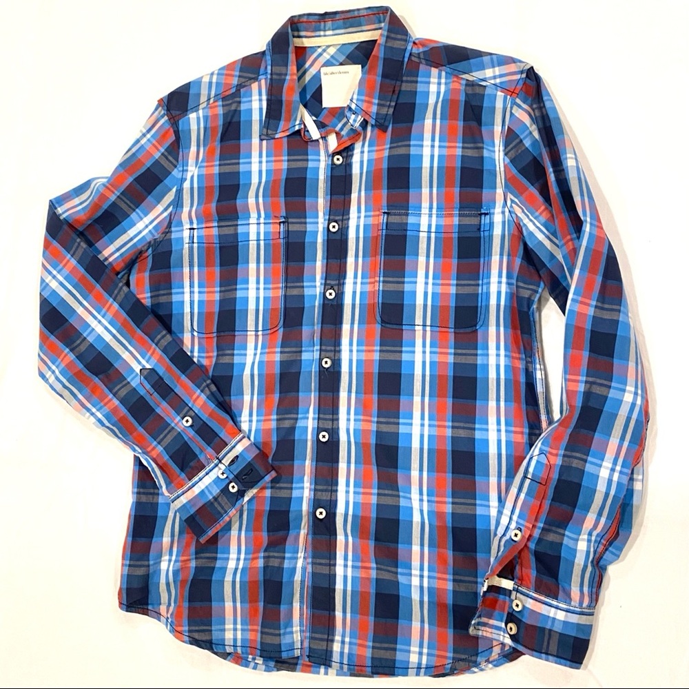 Life After Denim Red White & Blue L/S Button Down